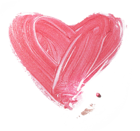 Acrylic Jelly Paint Heart Shape